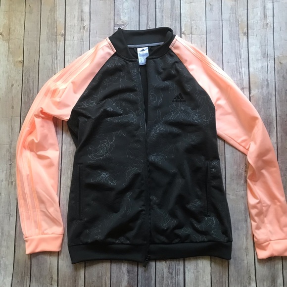 peach adidas jacket